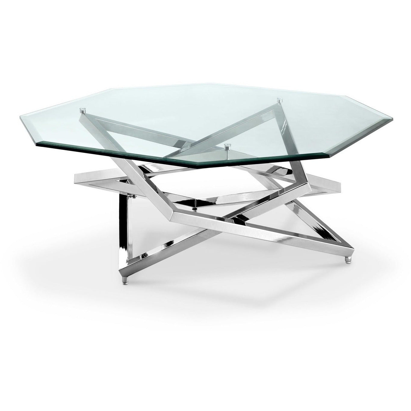 Modern Lenox Cocktail Table - Elegant Living Room Coffee Table for Home Decor & Entertaining | Perfect for Small Spaces, Apartments & Lounge Areas