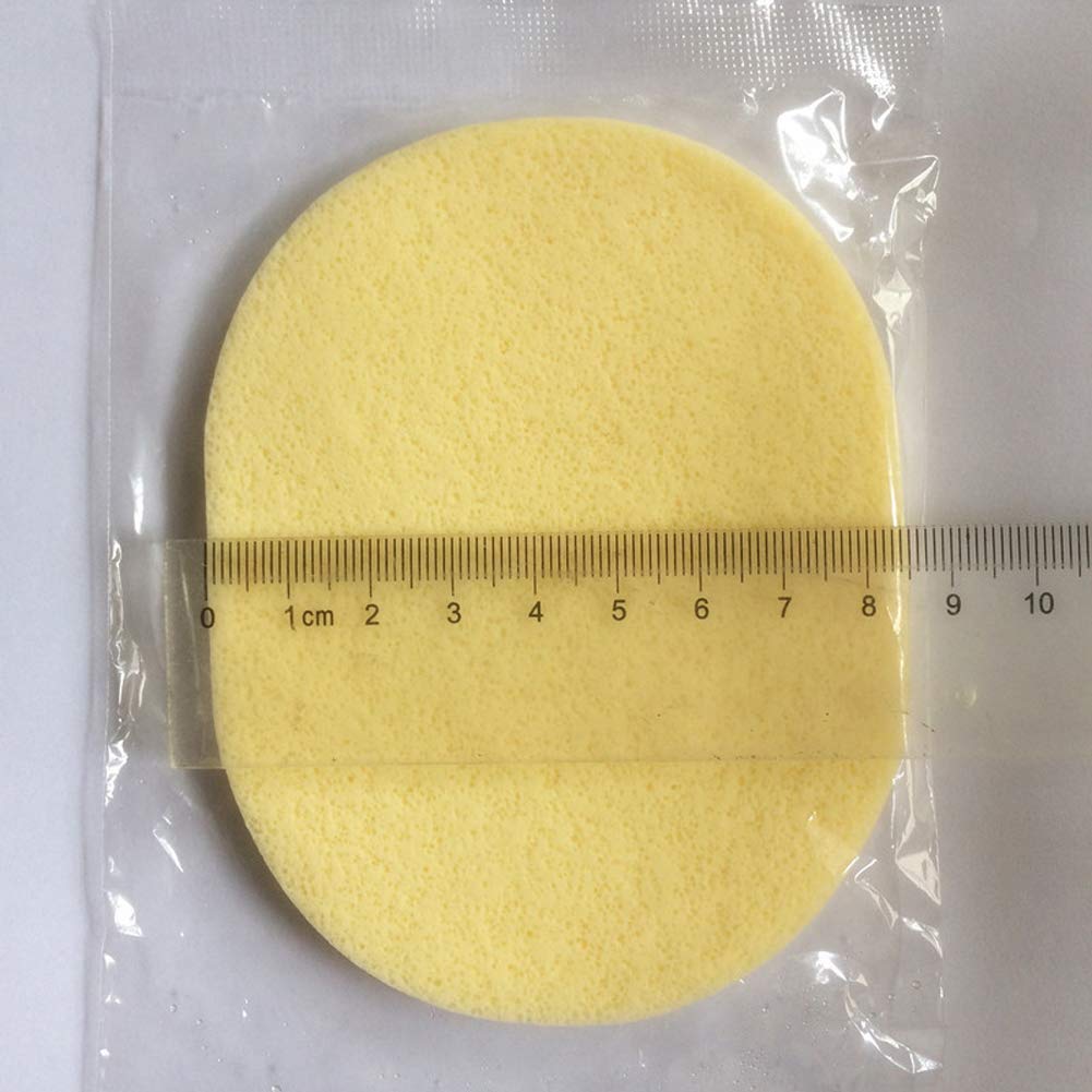 REETIK FASHION HUB 2-Pack Compressed Facial Cleansing Sponges - Gentle Exfoliating & Makeup Remover Pads for Soft Skin | Perfect for Daily Face Wash, Makeup Removal & Skincare Routine