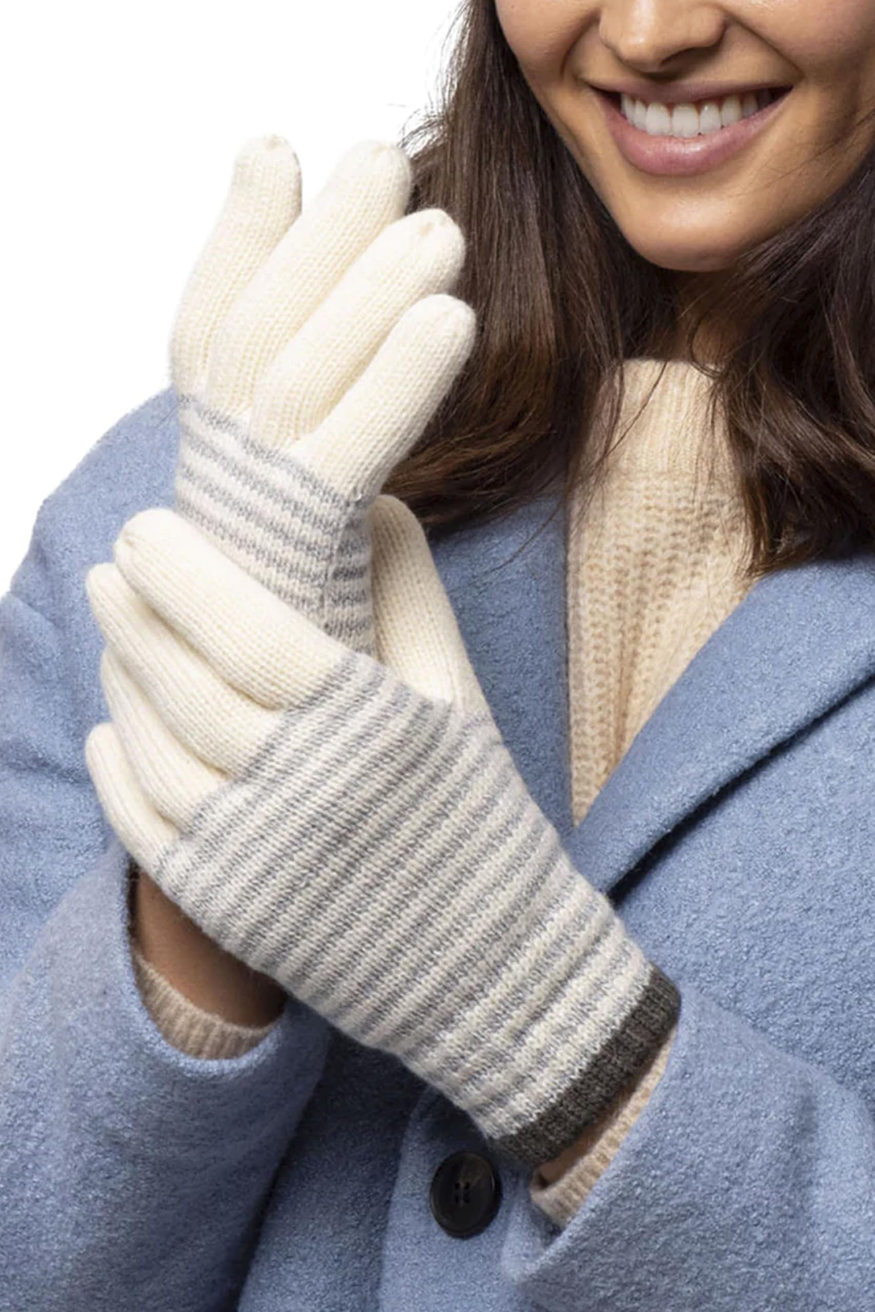 Heat Holders Women's Thermal Winter Gloves - Soft Fleece Lined, Windproof & Touchscreen Compatible for Cold Weather, Outdoor Activities & Daily Commute