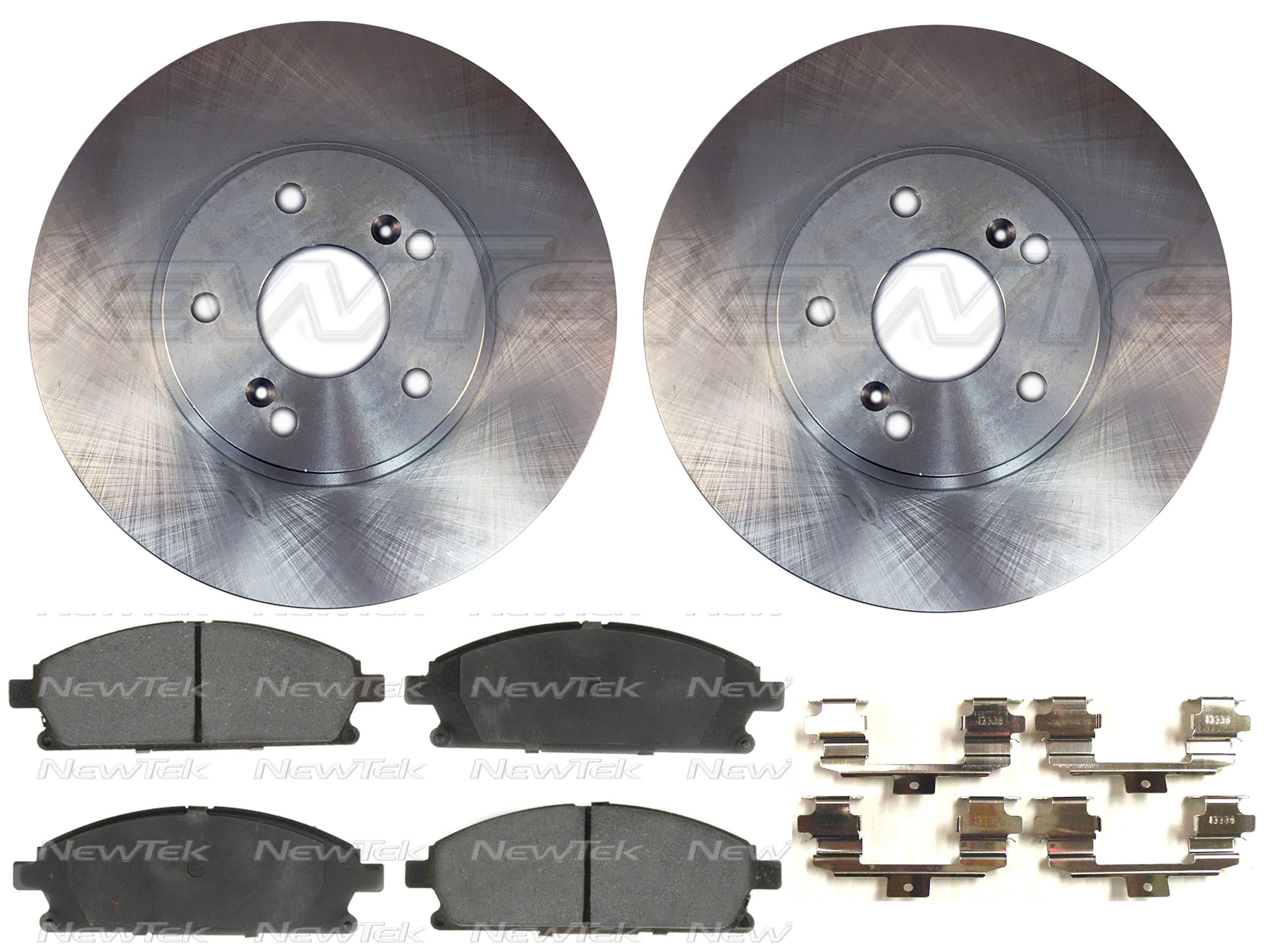 High-Performance Disc Brake Kit for Acura MDX - Front & Rear Brake Rotors & Pads Set - Perfect for Daily Commuting, Off-Roading & Towing