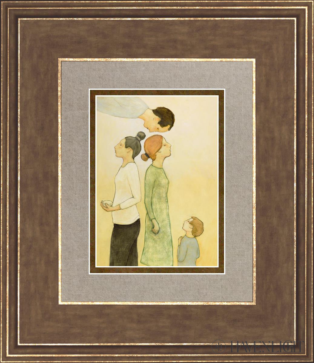 Duet Observed - Romantic Couple Painting by Rick Shorten | Perfect for Valentine's Day Gifts, Anniversary Presents & Home Decor