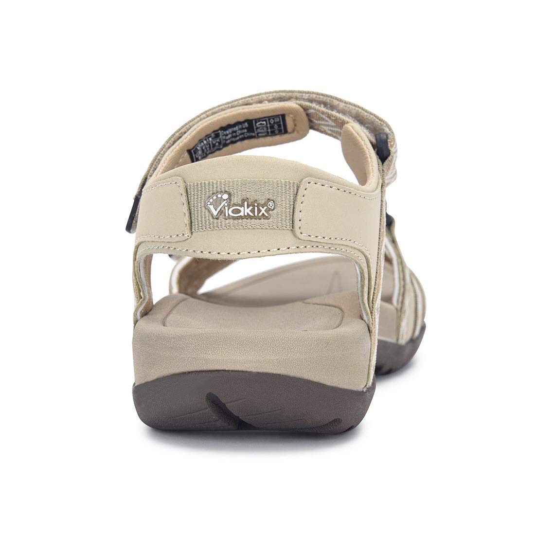 Viakix Women's Hiking Sandals - Comfortable & Stylish Athletic Sport Sandals for Walking, Outdoor Activities & Water Sports - Wide Width Available - Perfect for Trail Hiking, Beach Vacations and Summer Adventures