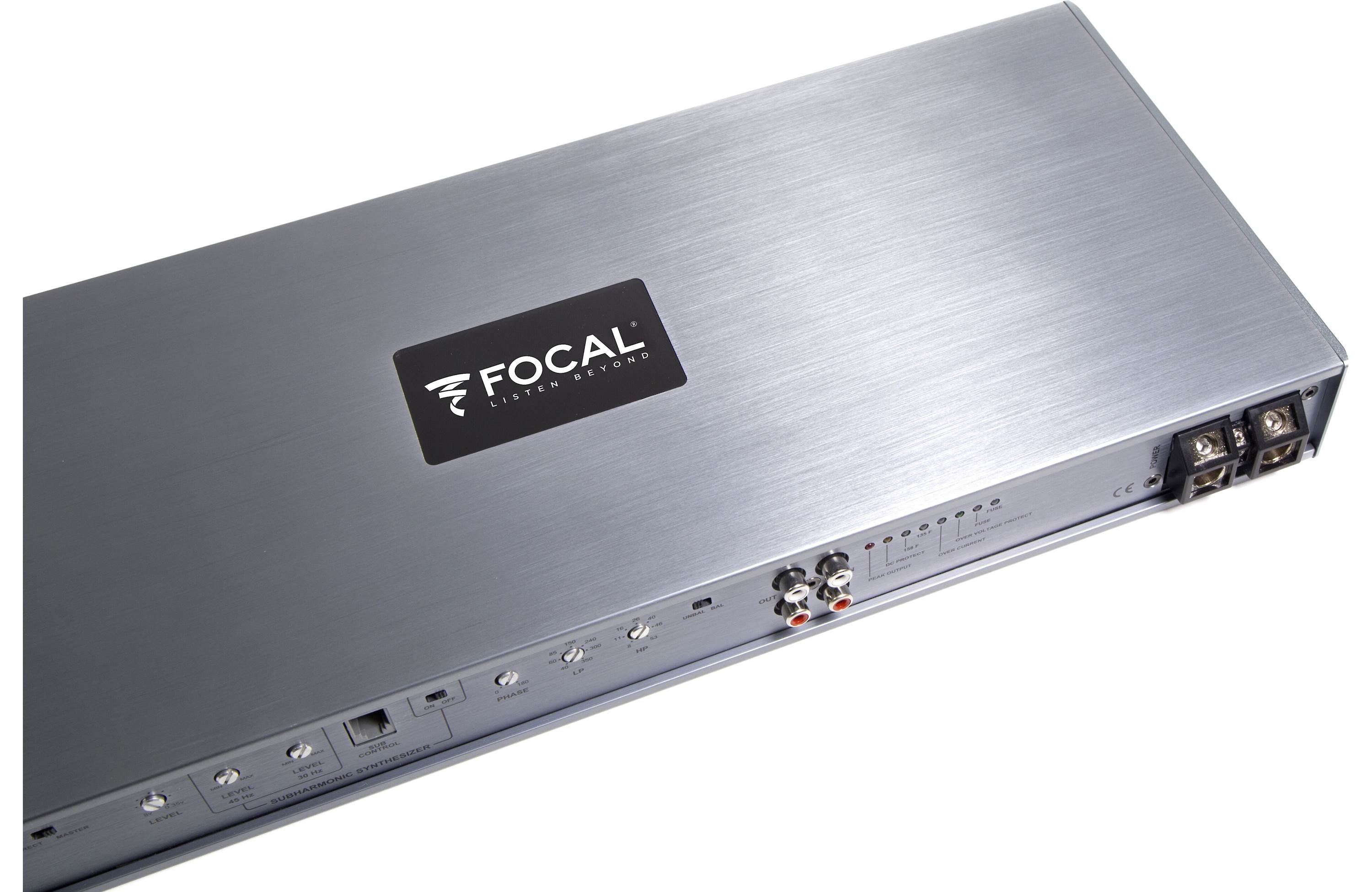 Focal FDP1.2000 2000W Class D Mono Subwoofer Amplifier - High Power Car Audio Bass Boost for Deep Sound in Vehicles & Home Theater Systems
