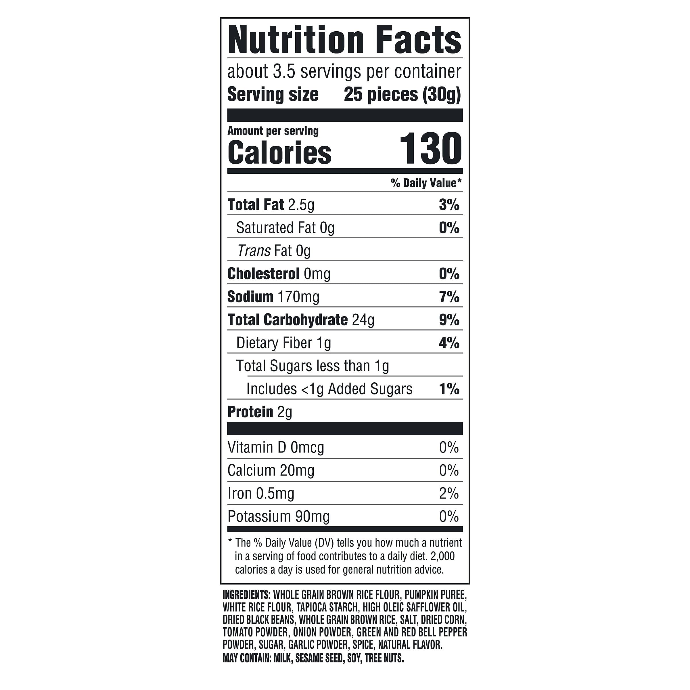 Good Thins Garden Veggie Rice Snacks - Gluten Free, Healthy Crackers for Adults & Kids - 3.5 oz Pack - Perfect for Lunchboxes, Office Snacks & On-the-Go