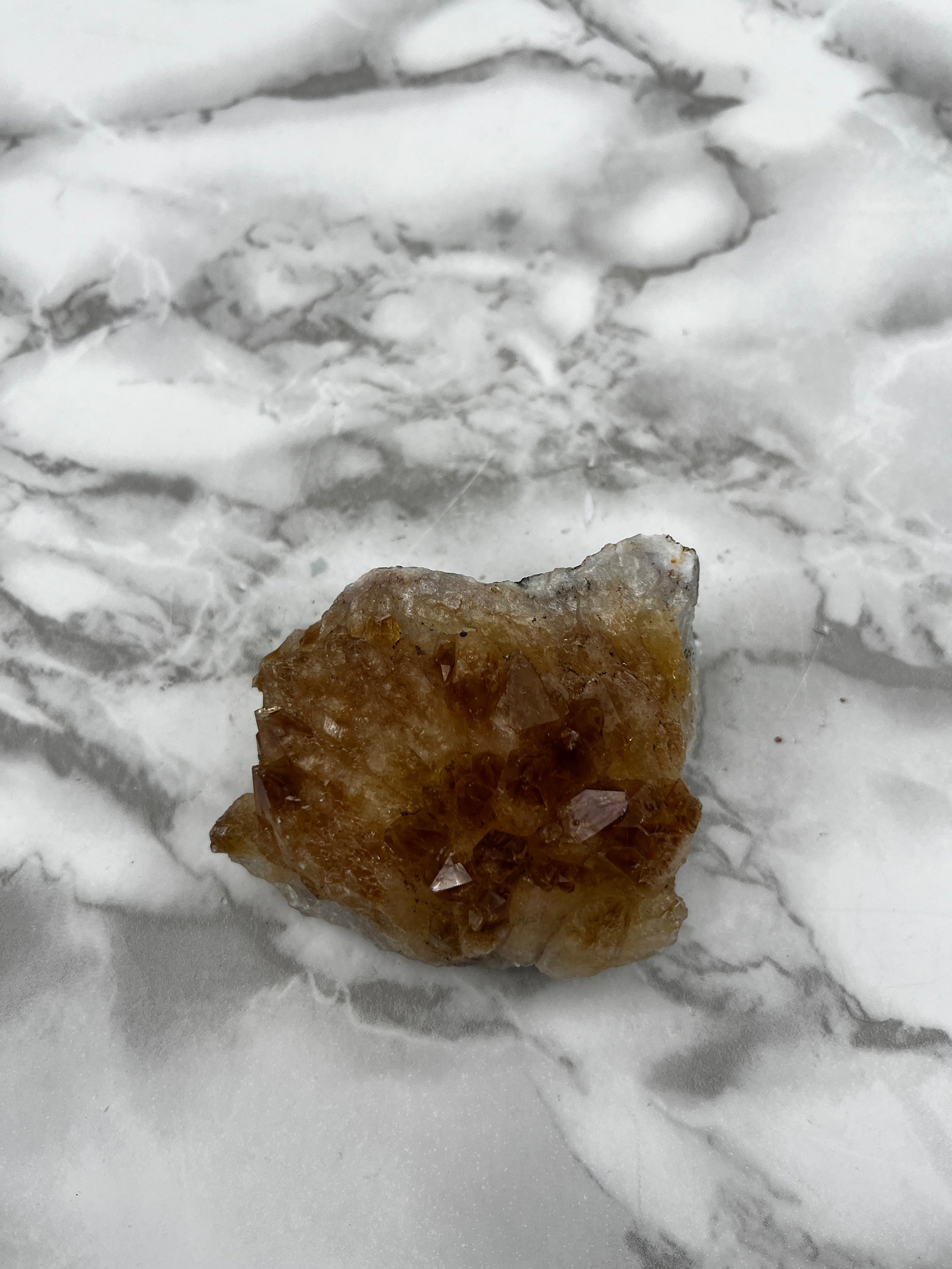 Natural Citrine Crystal Cluster - 26g Raw Citrine Stone for Healing, Meditation & Energy Work | Perfect for Home Decor, Reiki, and Spiritual Practices