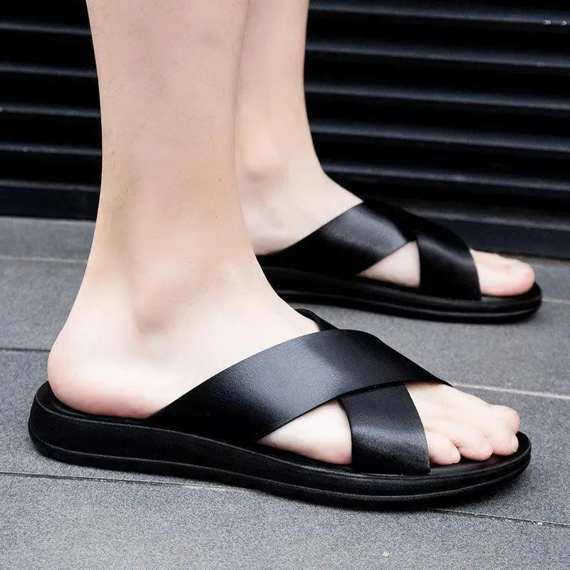 Premium Genuine Leather Walker Sandals for Men & Women - Comfortable & Durable Walking Shoes for Outdoor, Travel & Casual Wear