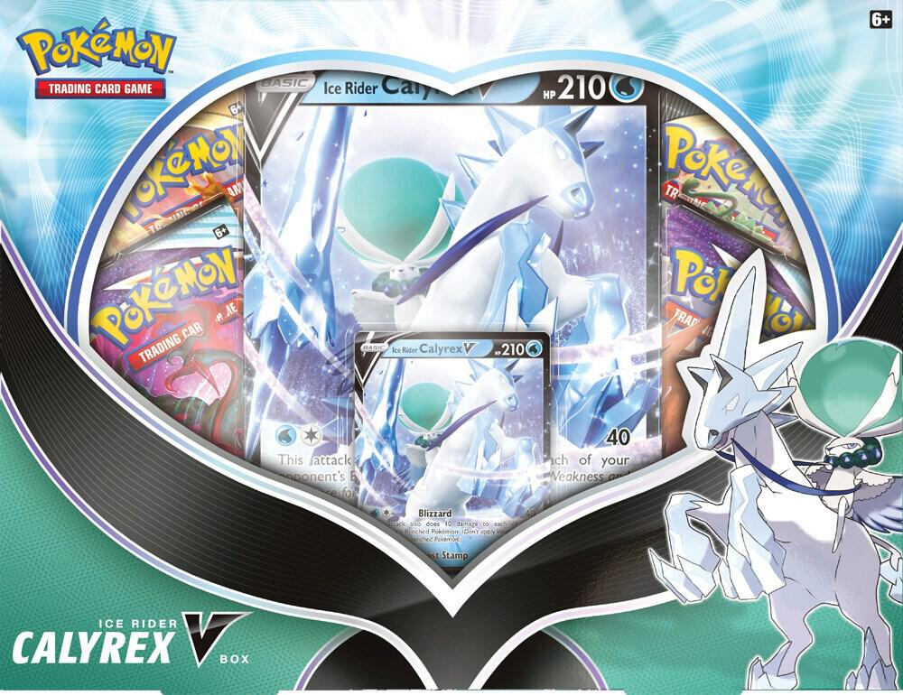 Calyrex V Box - Premium Pokemon Trading Card Game Collectible for Battles & Display | Perfect for TCG Players & Collectors