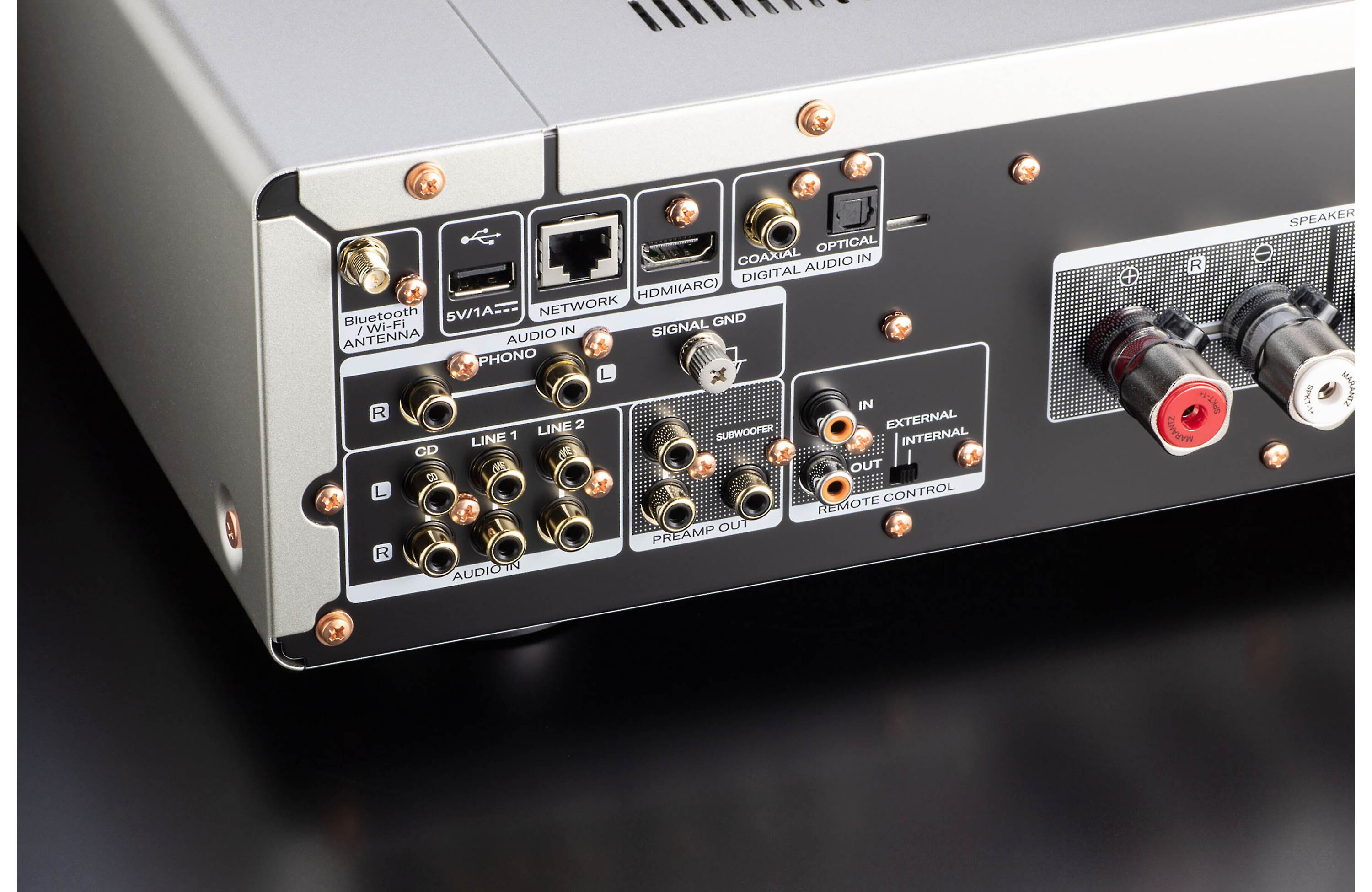 Marantz Model 60N Hi-Fi Network Integrated Amplifier with HEOS Built-in | Wireless Streaming, Home Theater & Audiophile Sound System | Perfect for Living Room, Studio & Music Enthusiasts