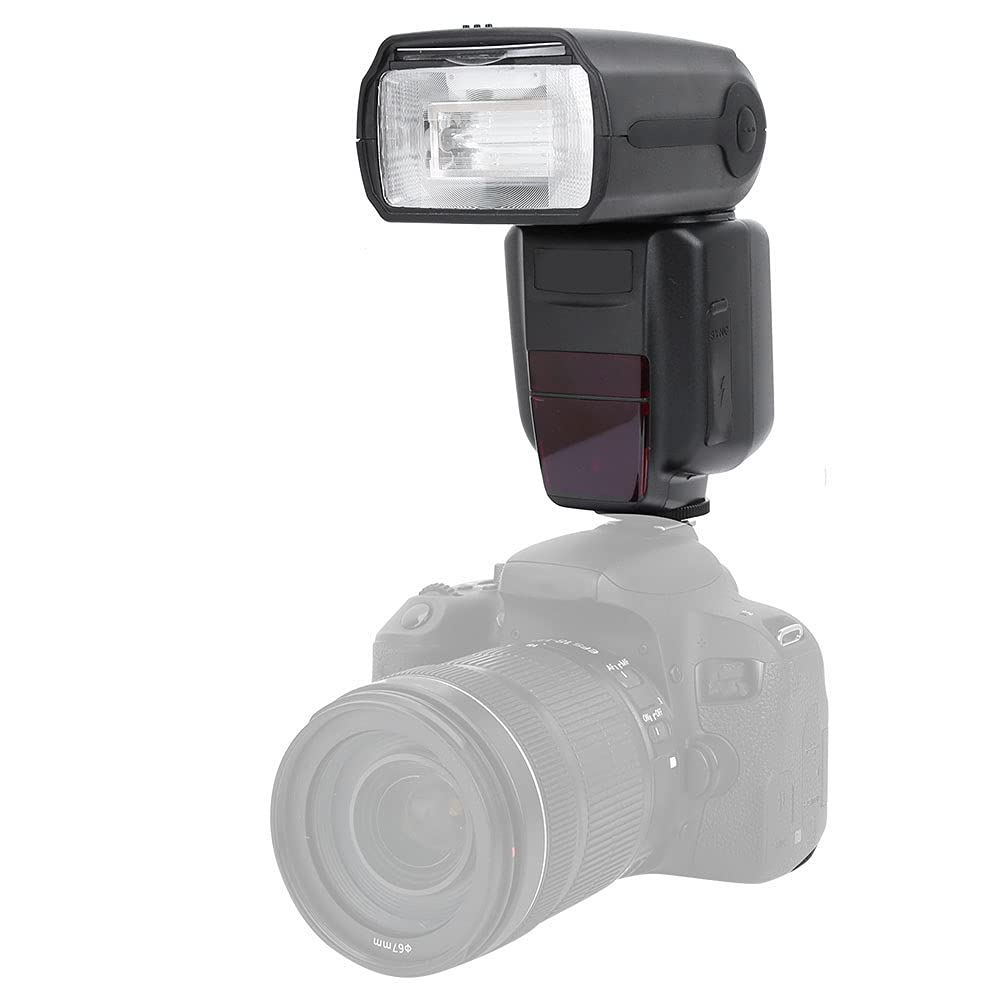 G1500 2.4G TTL Wireless Flash Speedlite for Sony Cameras - Master/Slave Mode, 1/8000 Sync, Black | Perfect for Portrait, Wedding & Studio Photography