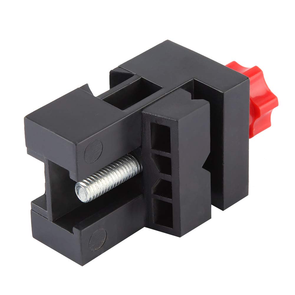 Z012 Mini Multipurpose Parallel Table Vise - Flat Clamp for Wood Turning, Jewelry Making & DIY Carving | Machine Accessory for Woodworking, Metalworking & Craft Projects