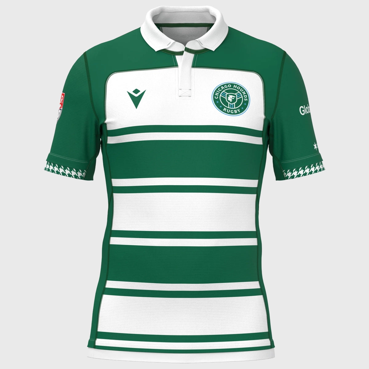 Chicago Hounds MLR 2025 Home Replica Rugby Jersey - Official Macron Rugby Shirt for Fans & Players | Perfect for Game Day & Sports Events