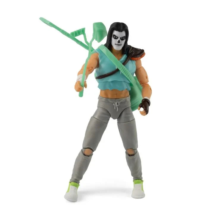 Casey Jones Glow in the Dark Teenage Mutant Ninja Turtles BST AXN SDCC 2022 PX Previews Exclusive Action Figure - Collectible TMNT Memorabilia for Display & Night Light
