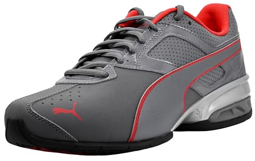 Grey/Red