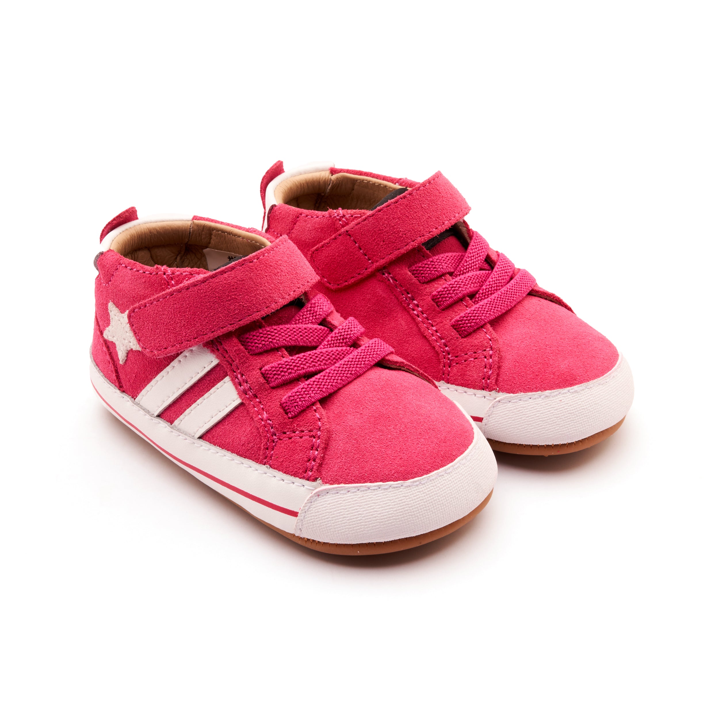 Old Spruce Bub Hot Pink Kids Shoes - Comfortable & Stylish Sneakers for Toddlers - Perfect for Playtime, School & Outdoor Activities