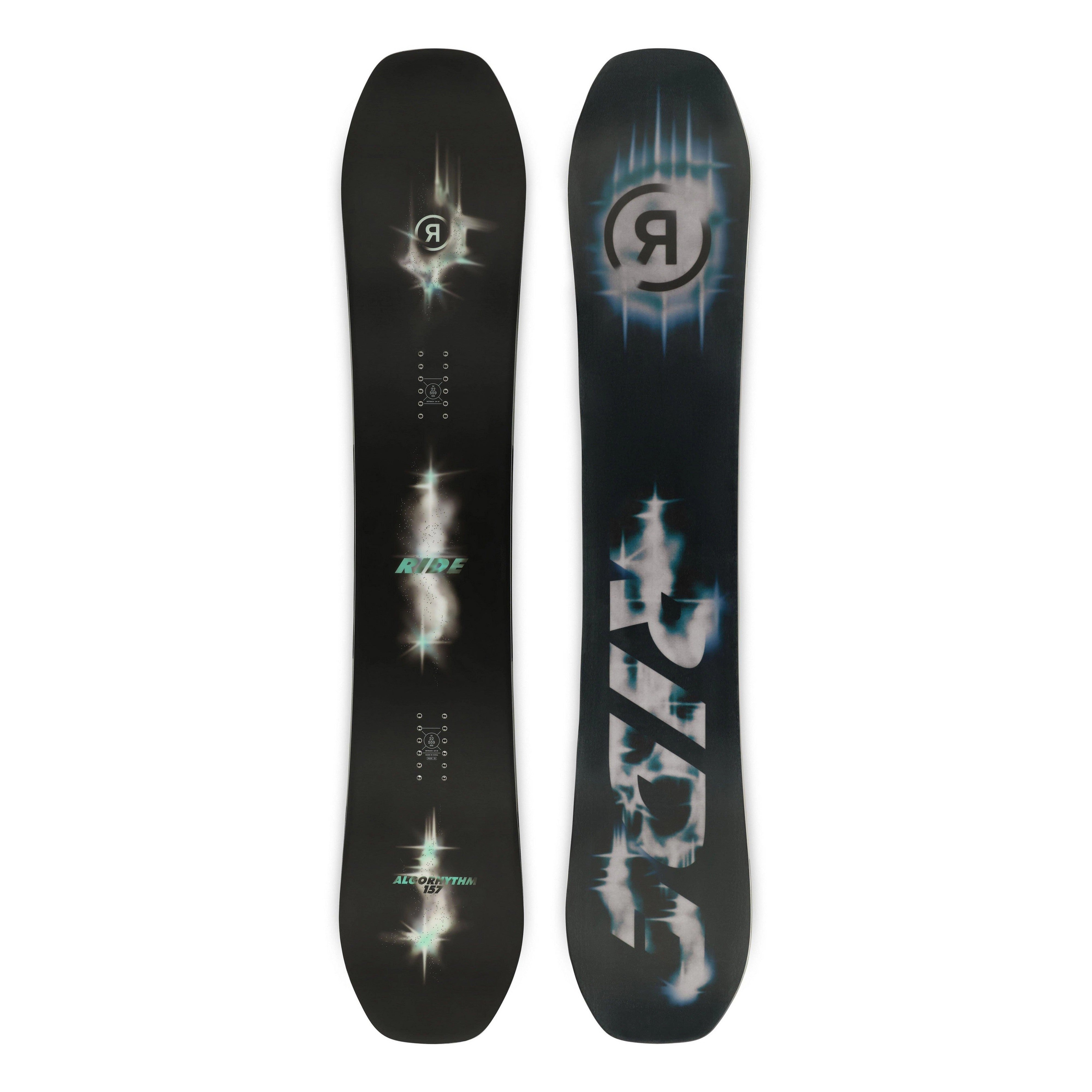 ALGORYTHM 2025 All-Mountain Snowboard for Men & Women - Freestyle & Freeride Performance - Perfect for Powder, Park & Backcountry Adventures