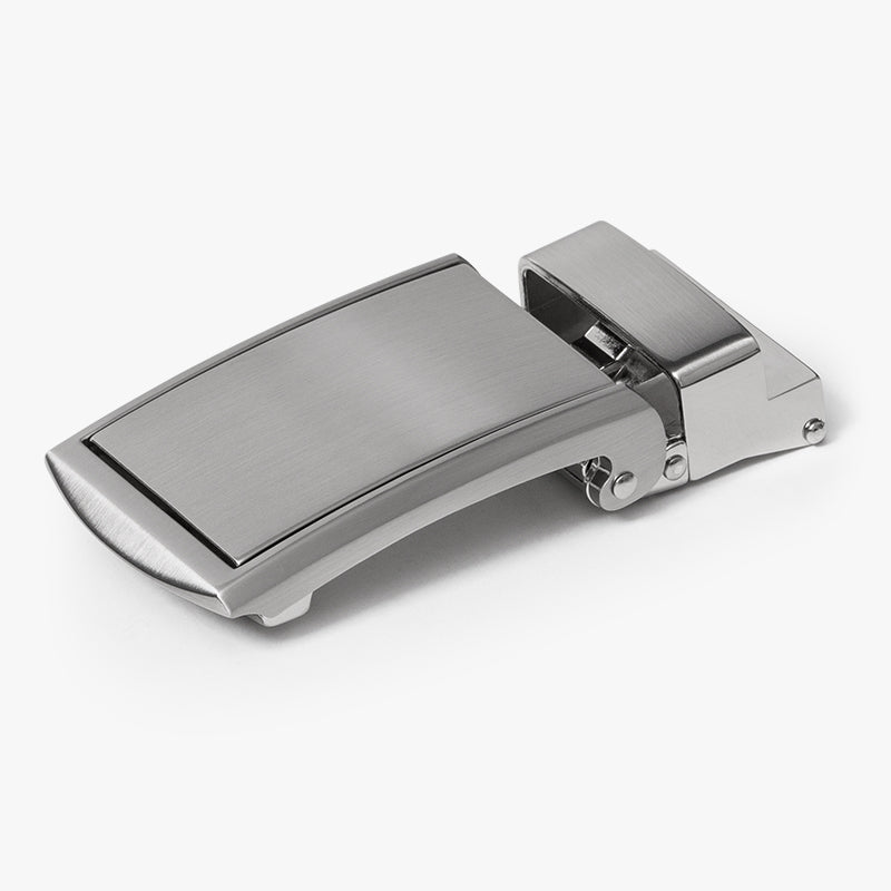Custom White Belt with Front Square Buckle - Stylish & Adjustable for Men & Women - Perfect for Casual Wear, Work & Formal Outfits