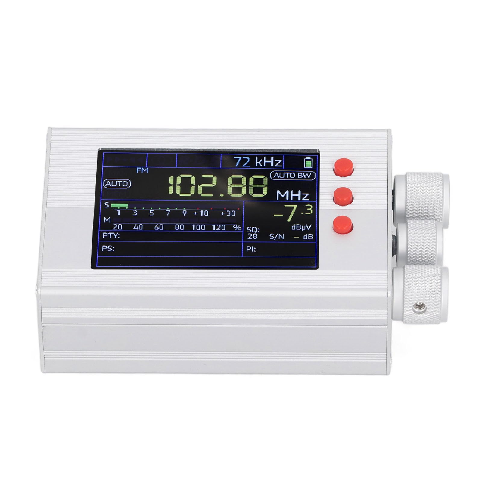 Full Band Radio Receiver with 2in LCD Display - 144‑27000Khz & 65Mhz‑108Mhz Strong Reception for Shortwave Radios | Perfect for Emergency Preparedness, Outdoor Adventures & Ham Radio Enthusiasts