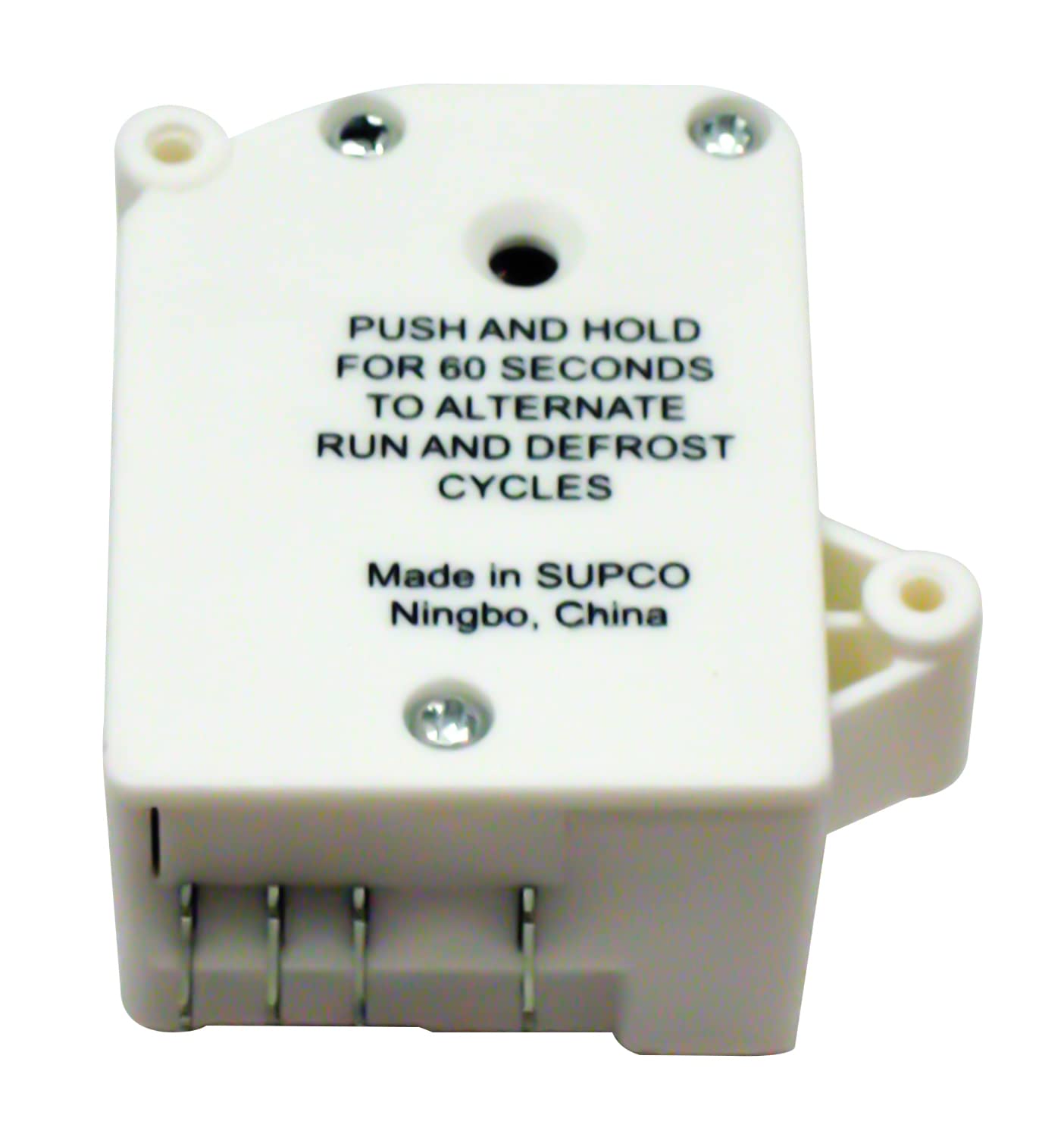 UET120 SUPCO Refrigerator Defrost Timer Control - 120V Electronic Replacement Part for Home Appliances | Perfect for Fridge Repair & Maintenance