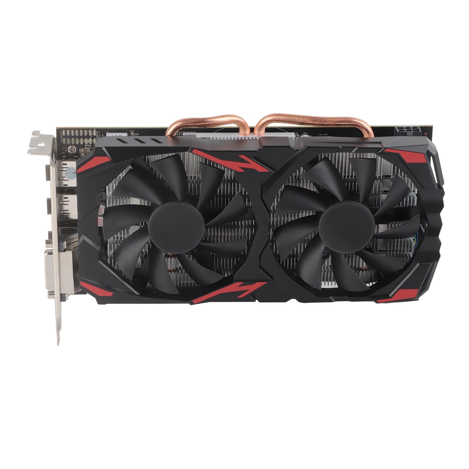 RX580 8GB GDDR5 256-bit Gaming Graphics Card with Dual Cooling Fans - 2048 Stream Processors, 1284MHz Core Clock, 7000MHz Memory Speed - Ideal for PC Gaming, Video Editing & Cryptocurrency Mining (Includes 3x DisplayPort & DVI Outputs)