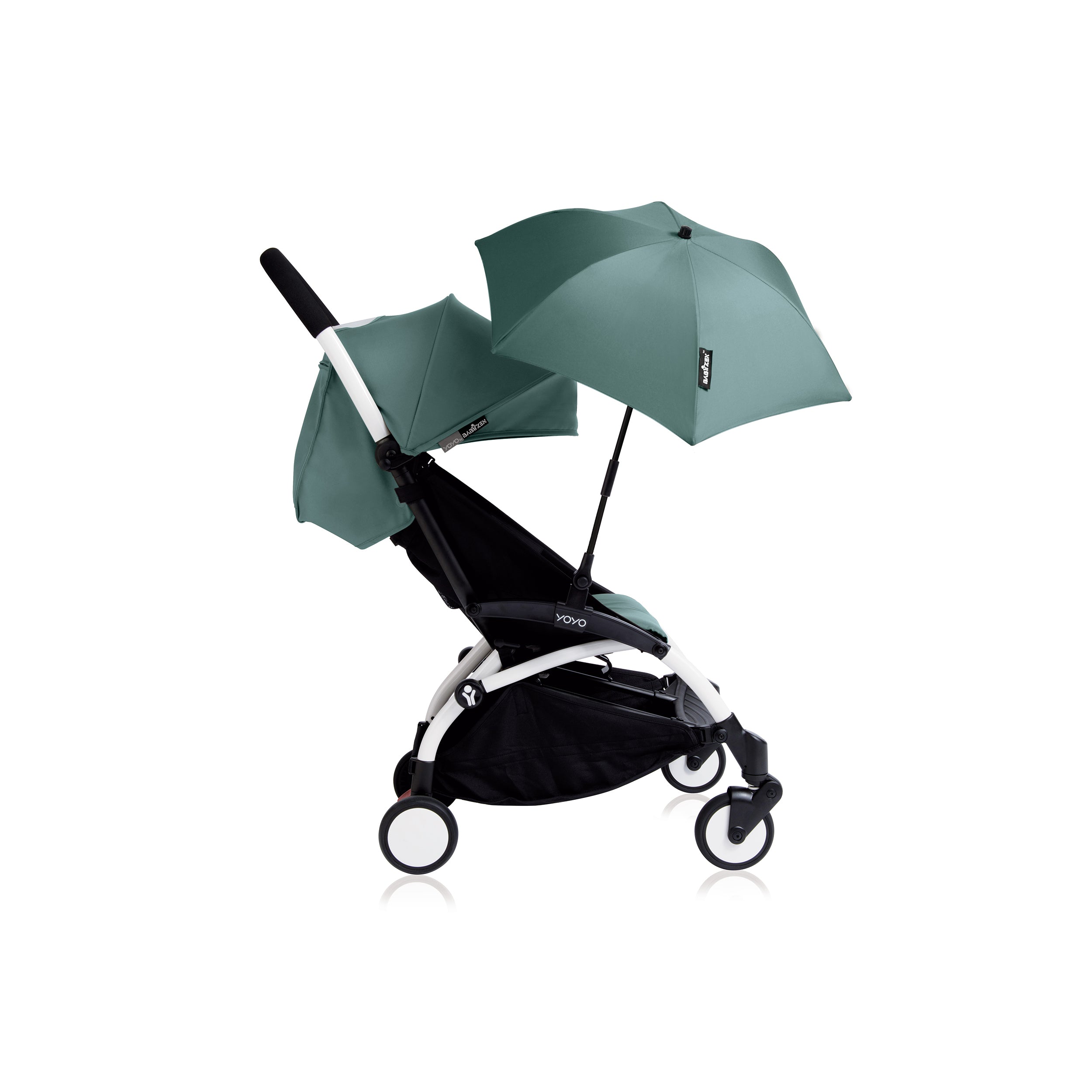 BabyZen YOYO Stroller Sunshade Parasol in Aqua Blue - UV Protection for Baby Strollers, Perfect for Outdoor Walks and Beach Trips