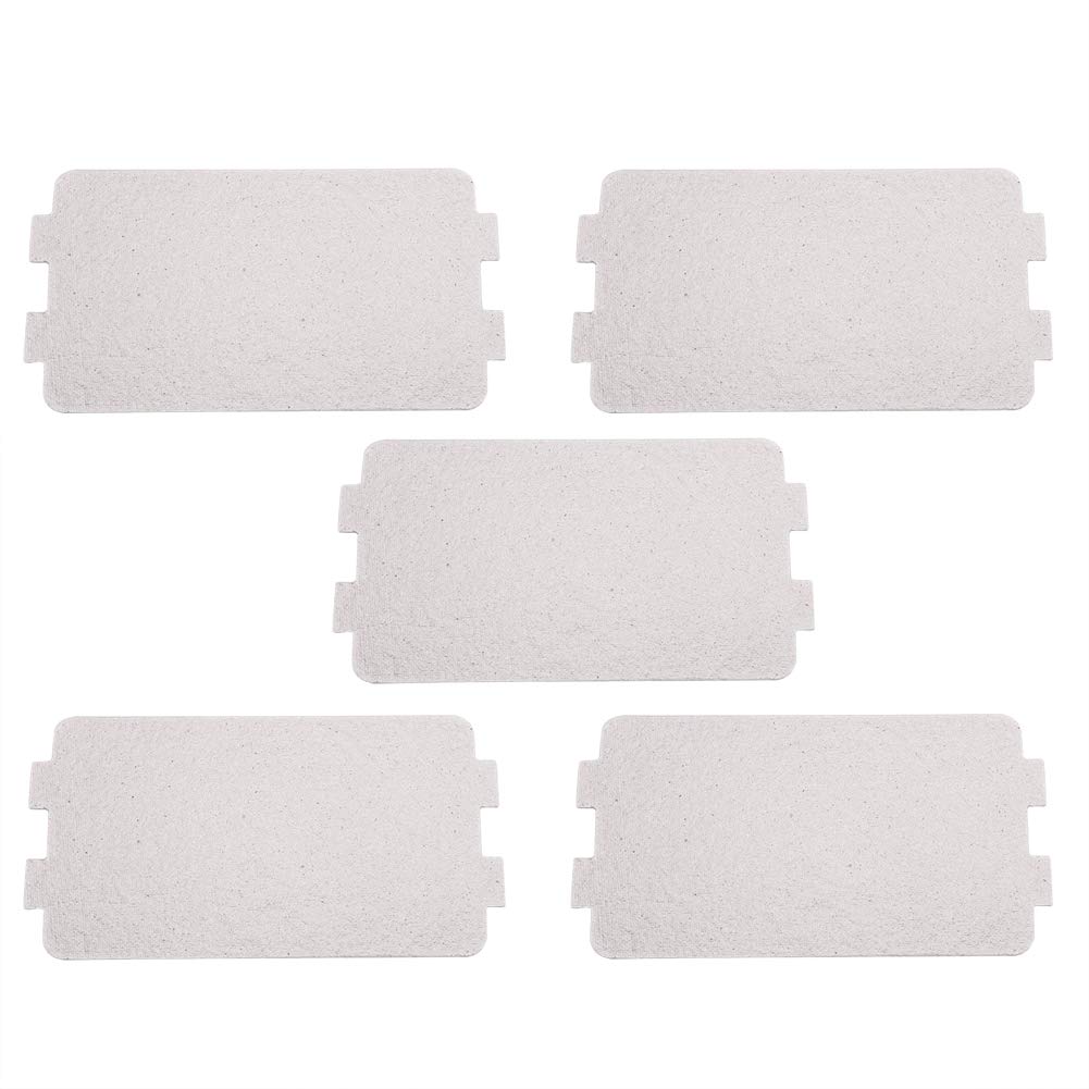 5PCS Microwave Oven Mica Plate Sheet Replacement (4.6 x 2.5 Inch) - Repair Kit for Microwave Oven, Durable Heat-Resistant Accessory - Perfect for DIY Repair & Maintenance at Home