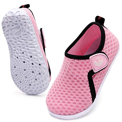 JOINFREE Toddler Water Shoes for Boys & Girls - Barefoot Breathable Sneakers for Walking, Running, Beach & Pool - Lightweight Kids Outdoor Play Shoes