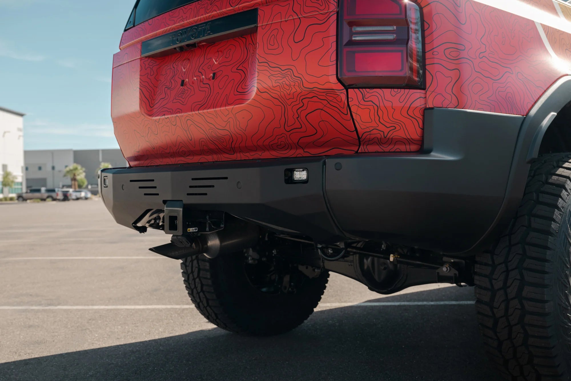 Rago Fabrication Rear Bumper for 2024+ Toyota Land Cruiser 250 Series | Heavy-Duty Off-Road Protection | Perfect for Overlanding & Trail Adventures