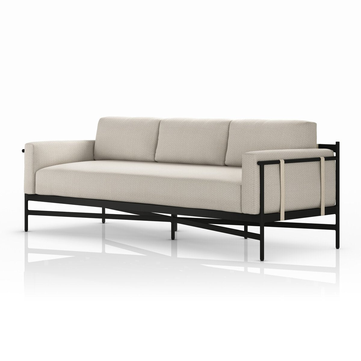 Amaya Outdoor Sofa Set with Cushions - Waterproof & Weather-Resistant - Perfect for Patio, Garden, and Backyard Relaxation