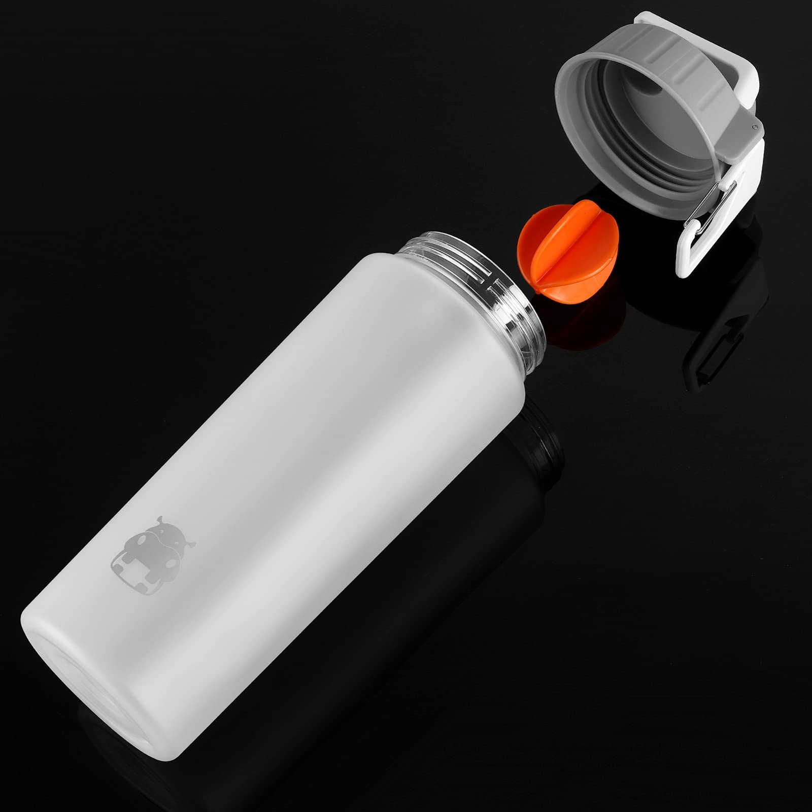 BONMIXC 800ml Tritan Protein Shaker Bottle - 28oz Leak-Proof Sports Water Bottle with Blender Ball for Gym, Workout & Post-Exercise Recovery