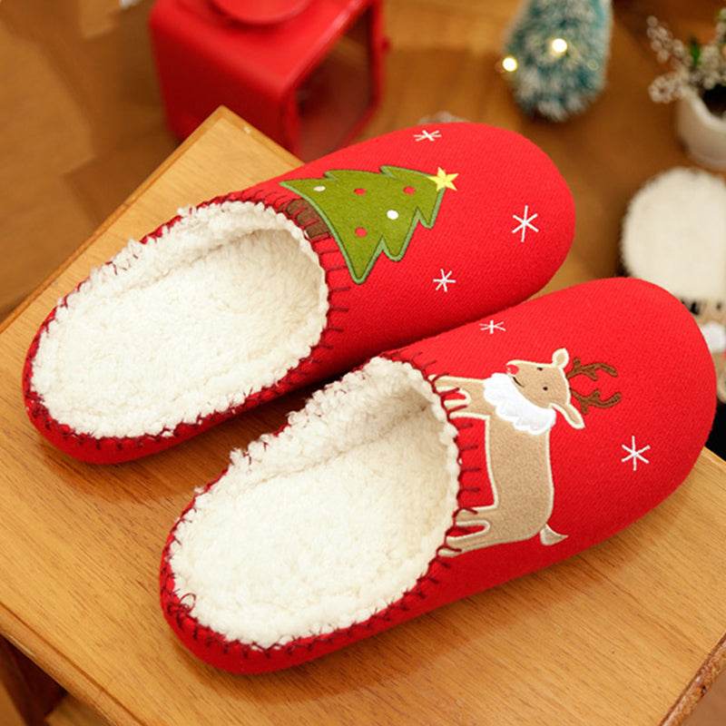 Cozy Holiday Slippers for Women & Men - Fuzzy Warm House Shoes with Non-Slip Sole - Perfect Christmas Gifts for Family & Friends - Ideal for Winter Indoor Comfort & Relaxation