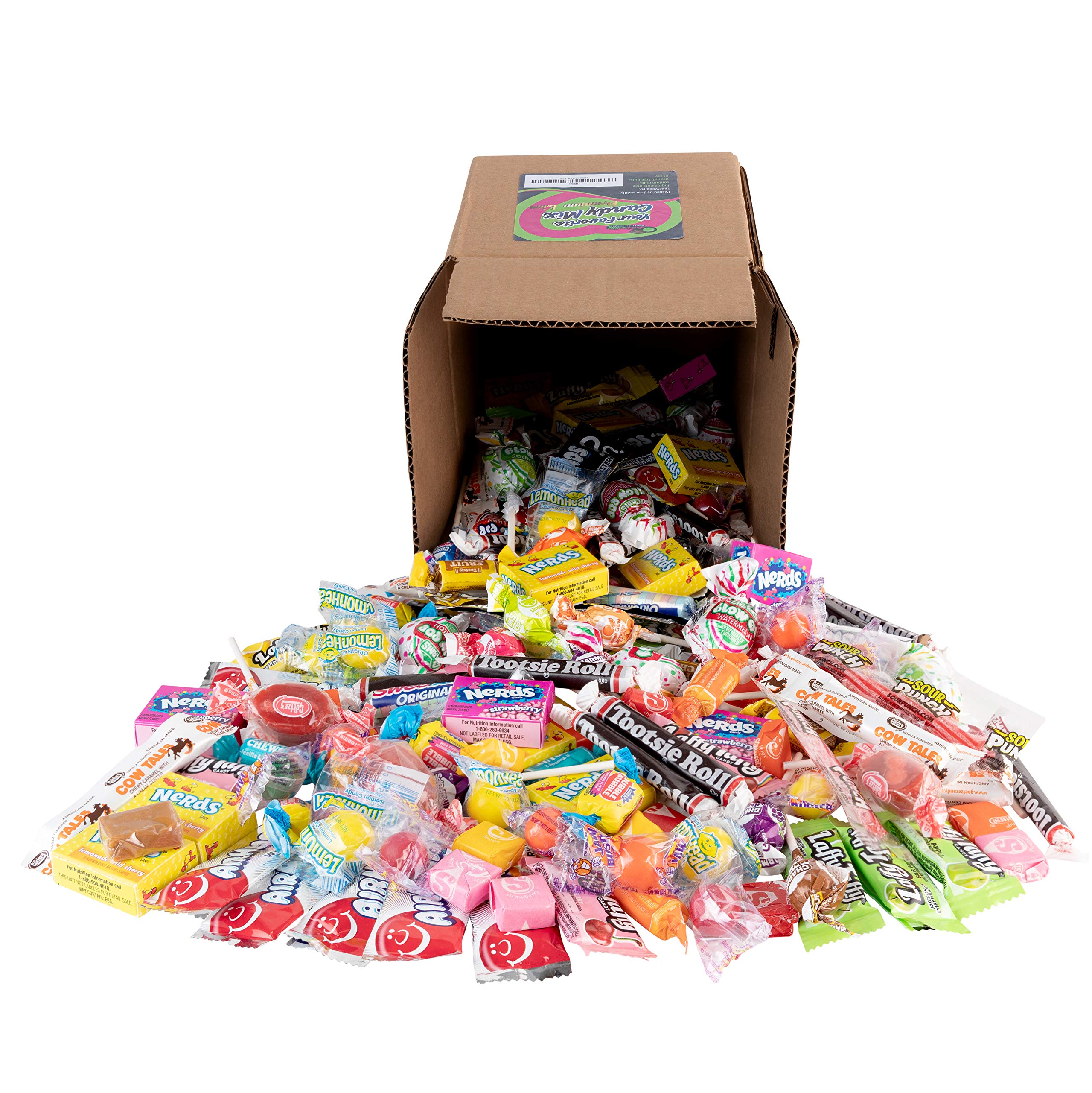 Best Value Bulk Candy Assortment - 7.5lb Variety Pack of Popular Sweets & Chocolates | Perfect for Halloween, Parties, Office Snacks & Gift Baskets