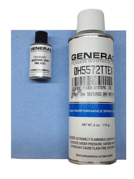 Generac 6160 Dark Grey Paint Kit #19 - Perfect for Generator Touch-Ups & Equipment Maintenance