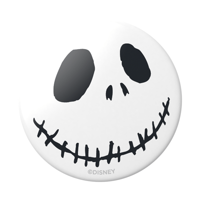 Jack Skellington The Nightmare Before Christmas PopGrip - Swappable Phone Grip & Stand for iPhone, Samsung, and More - Perfect for Halloween, Christmas, and Movie Fans