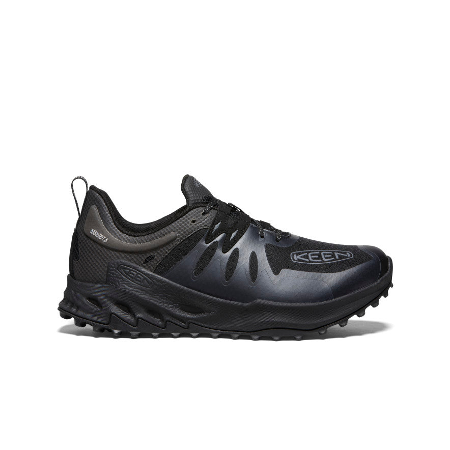 Men's Zionic Waterproof Hiking Shoes - Lightweight & Durable Outdoor Trekking Boots for Men | Black/Steel Grey | Perfect for Mountain Climbing, Trail Running & Camping Adventures