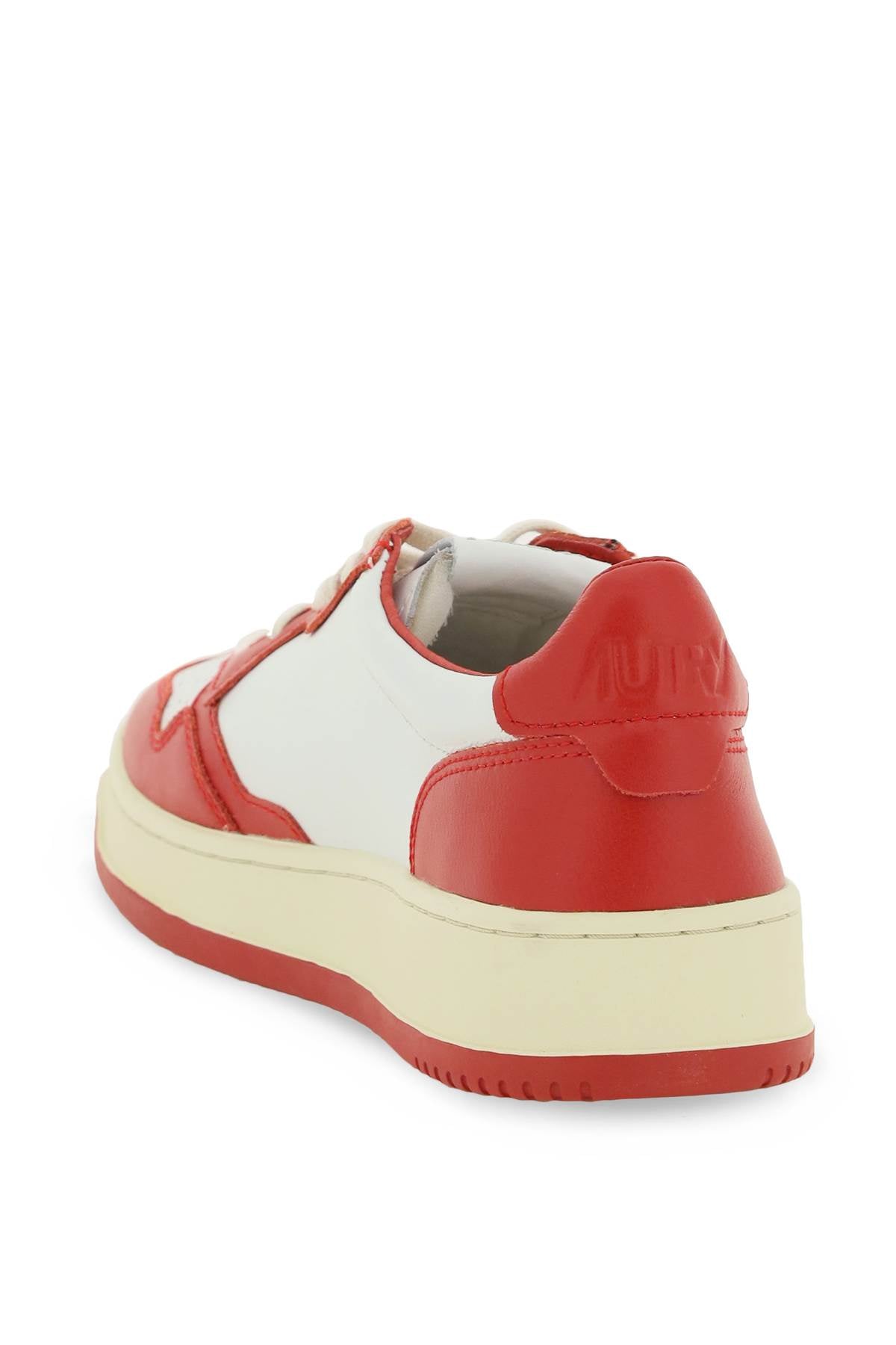 Autry Leather Medalist Low Top Sneakers for Men & Women - Comfortable Casual Walking Shoes for Everyday Wear, Gym, and Travel