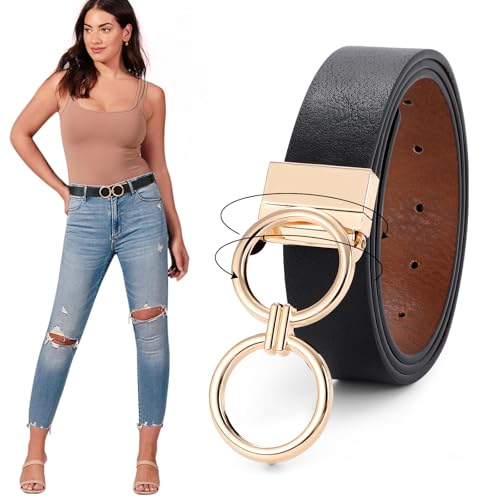 D-black+brwon(shinny Gold Buckle)