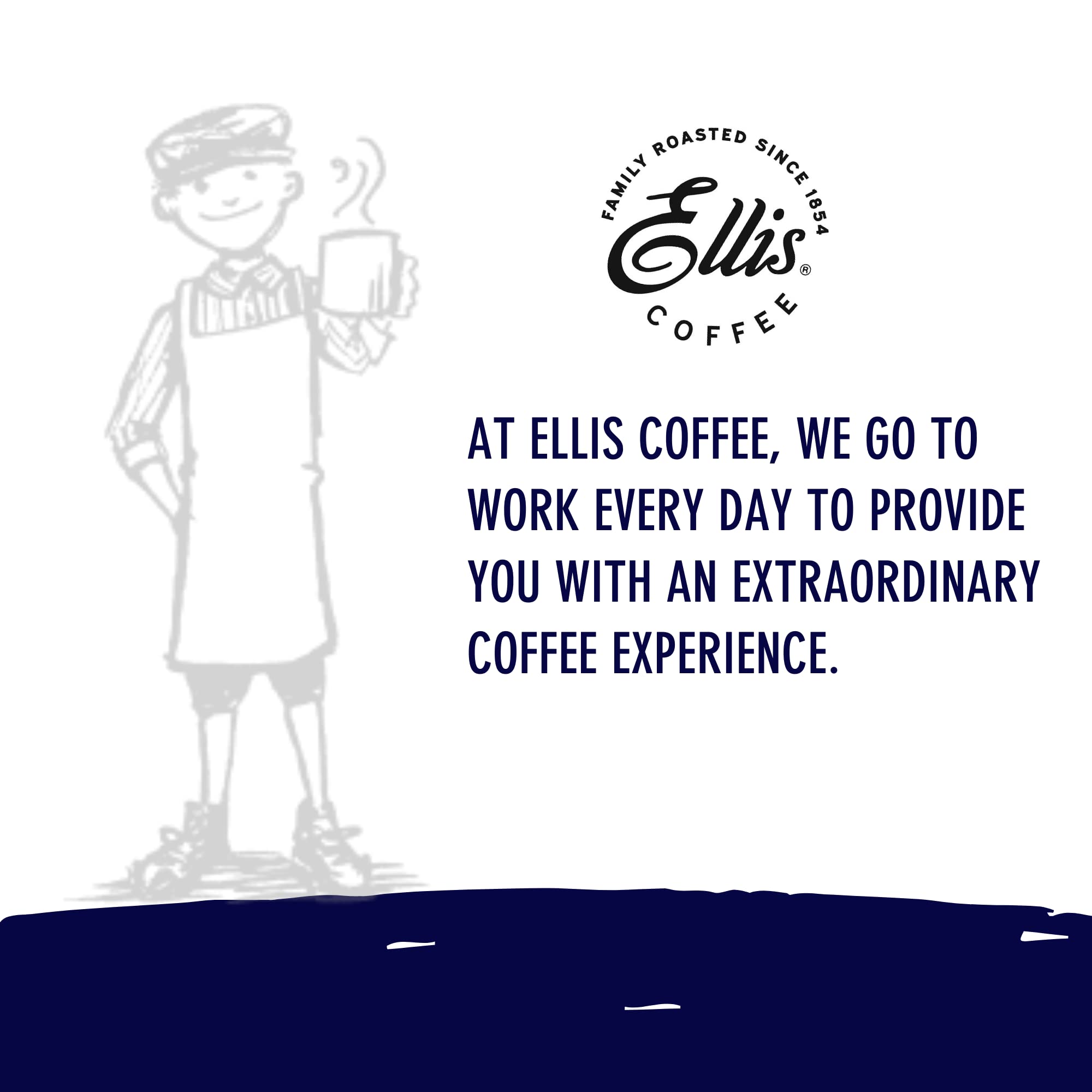 Ellis Coffee Red Eye Dark Roast Pods - 24 K-Cups for Keurig Brewers - Bold Morning Boost
