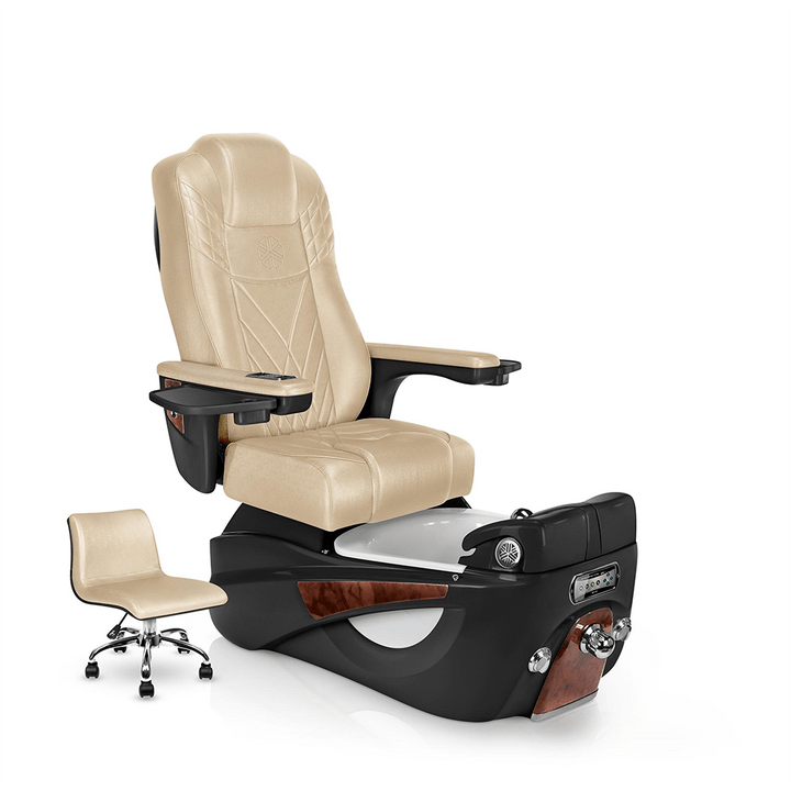 ELITE® Professional Pedicure Spa Chair for Salons & Spas - Comfortable Massage Footrest, Adjustable Height - Perfect for Nail Salons, Pedicure Services & Home Spa Relaxation