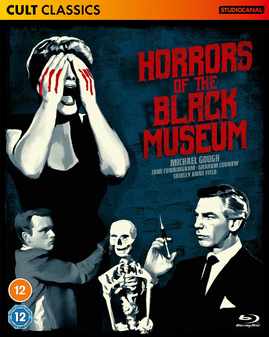 Horrors of the Black Museum Blu-ray - Classic Horror Movie Collection for Halloween & Movie Nights