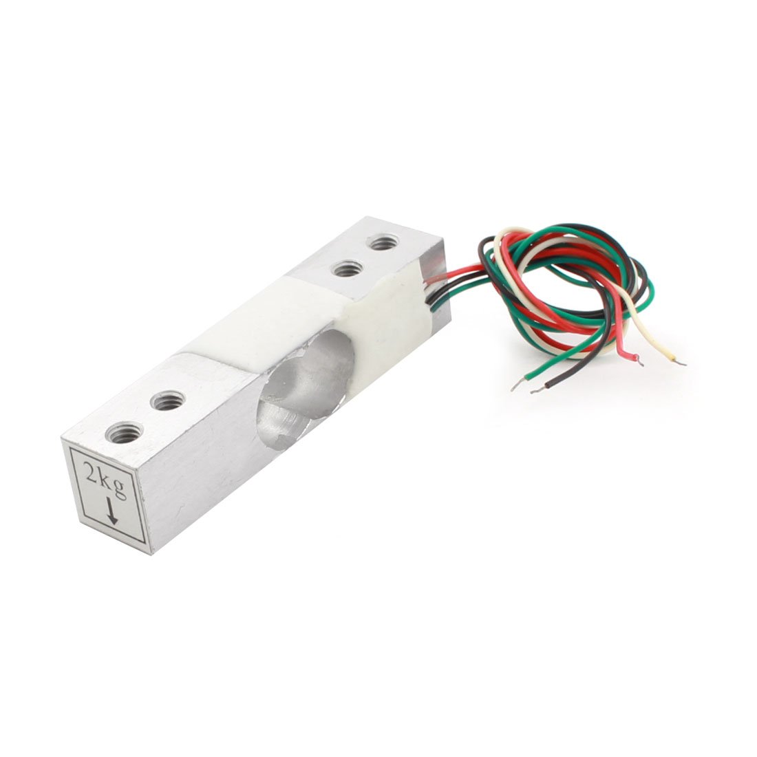 uxcell 2kg Aluminum Alloy Parallel Beam Load Cell - High Precision Sensor for Kitchen Scales, Bathroom Scales & Jewelry Scales | Perfect for Cooking, Weight Tracking & Gem Measurement