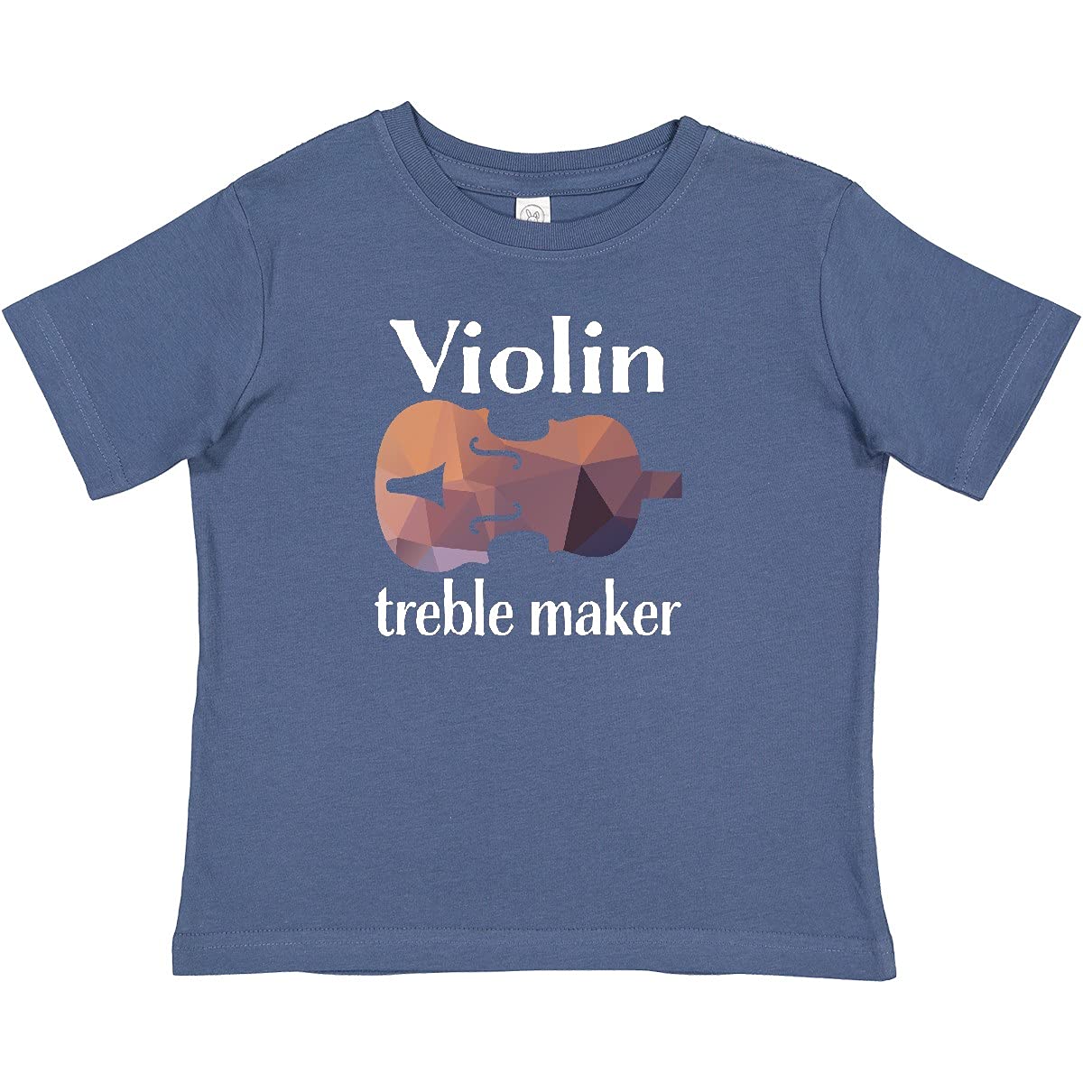 Inktastic Funny Violinist Music Baby T-Shirt - Cute Violin Treble Maker Graphic Tee for Kids & Toddlers - Perfect for Music Lovers, Gifts & Casual Wear