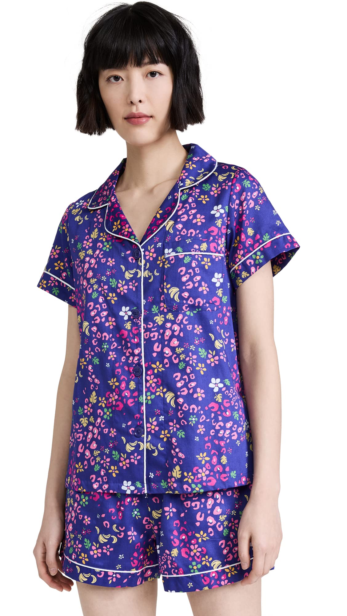 BedHead Pajamas for Women - Soft Short Sleeve Sleepwear Set with Comfortable Shorts | Perfect for Lounge, Sleep & Vacation