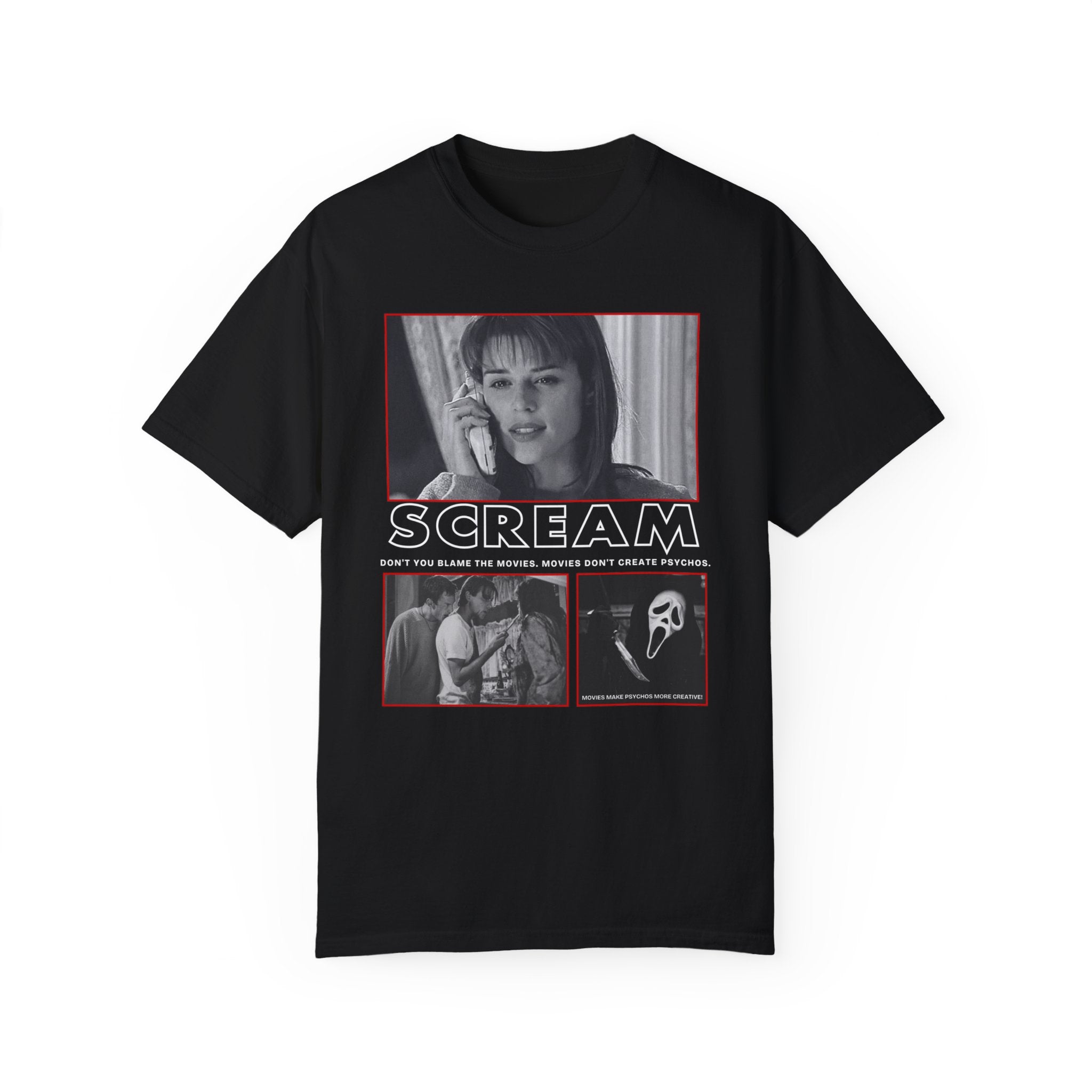 Scream Horror Movie T-Shirt - Official Licensed Apparel for Halloween & Horror Fans