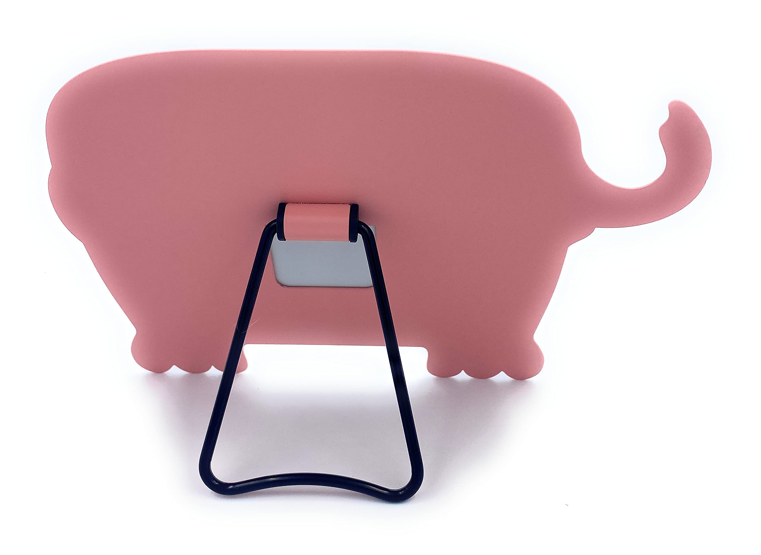Cute Pink Animal Shape Compact Makeup Mirror for Girls - Portable Desktop Mirror with Stand, Perfect Gift for Daughter, Birthday, Kids Room Decor & Travel Beauty Essential