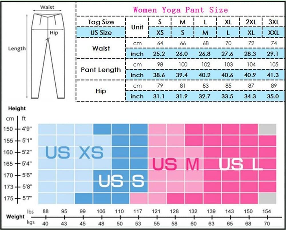 Women's High Waist Yoga Pants - Running Workout Leggings for Fitness & Booty Lifting | Gym, Lounge & Activewear