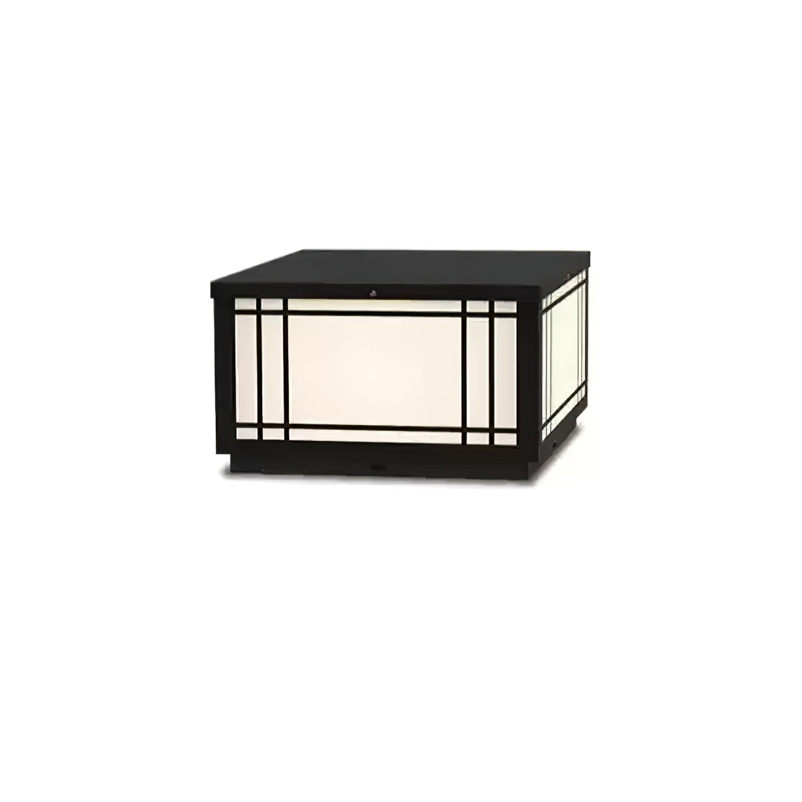 Harrison Solar Powered LED Cube Outdoor Lights - Waterproof Garden, Patio, Pathway Lighting for Backyard, Deck, and Landscape Decoration