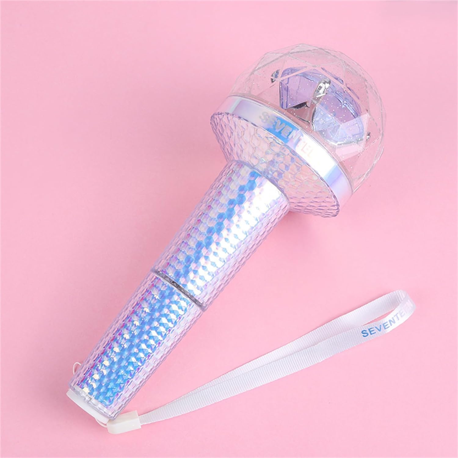 Official SEVENTEEN Lightstick Ver.2 - K-Pop Concert Glow Stick with 13 Colors & Bluetooth Control - Perfect for SVT Carat Fans, Concerts, Fan Meetings & K-Pop Collections