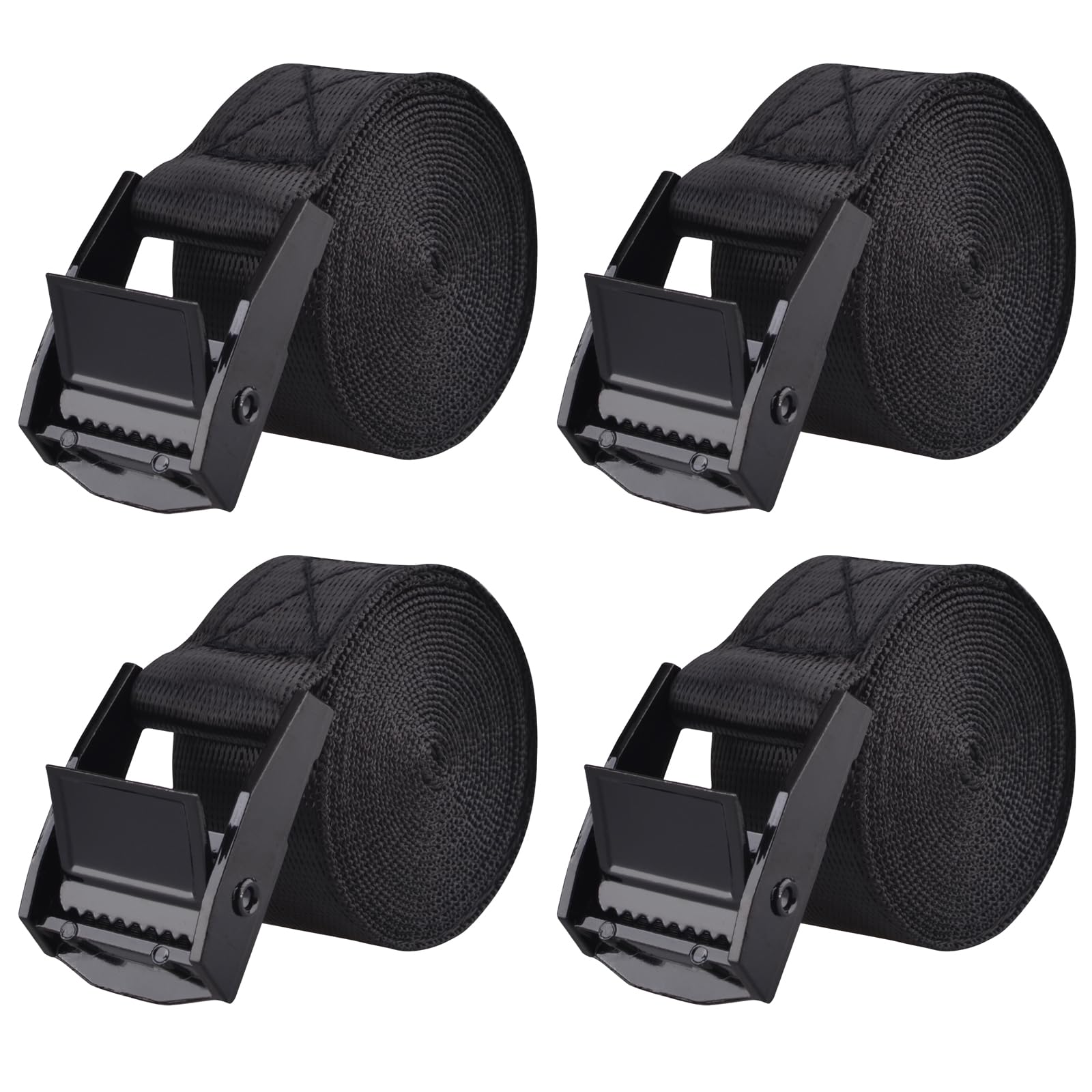 TRIWONDER Heavy Duty Tie Down Straps - 4PK 1