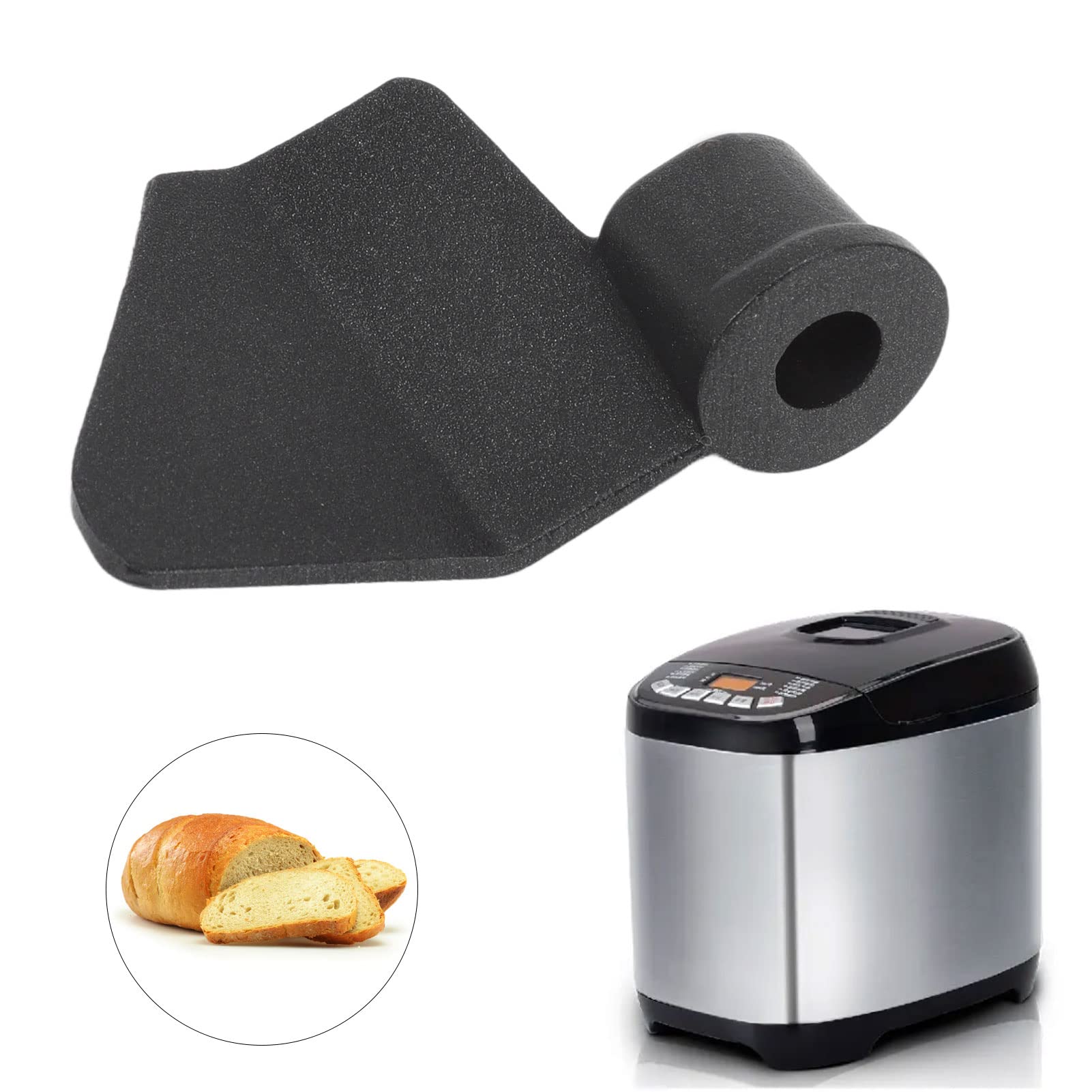 Non-Stick Bread Maker Paddle Replacement - Stainless Steel Kneading Blade for Bread Machine - Compatible with Most Home Kitchen Breadmakers (Type 2) | Perfect for Baking Homemade Bread, Pizza Dough & Pastries