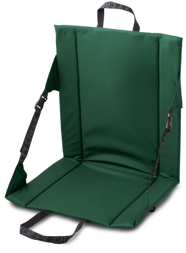Crazy Creek LongBack Chair - Lightweight Portable Camping Chair with Back Support for Outdoor Adventures, Hiking, and Beach Relaxation